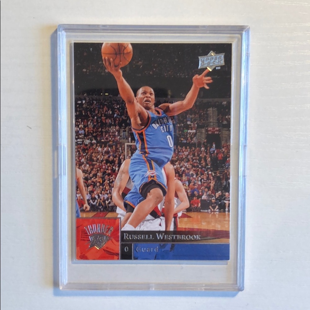 2009-10 Russell Westbrook Upper Deck card